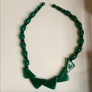 Vintage resin necklace